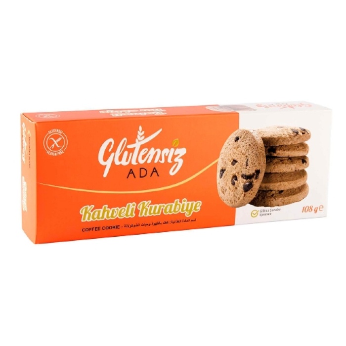 6lı Ada Glutensiz Kahveli Kurabiye 108 Gr.