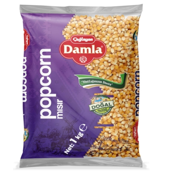 Damla Cin Mısır 1000 Gr. (Bakliyat) (4lü)