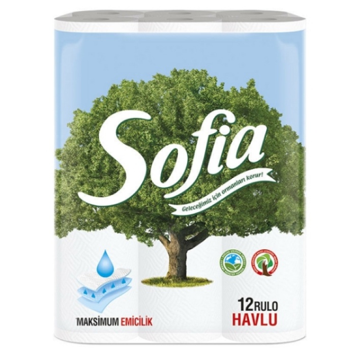 Sofia Kağıt Havlu 12li Mutfak (6lı)