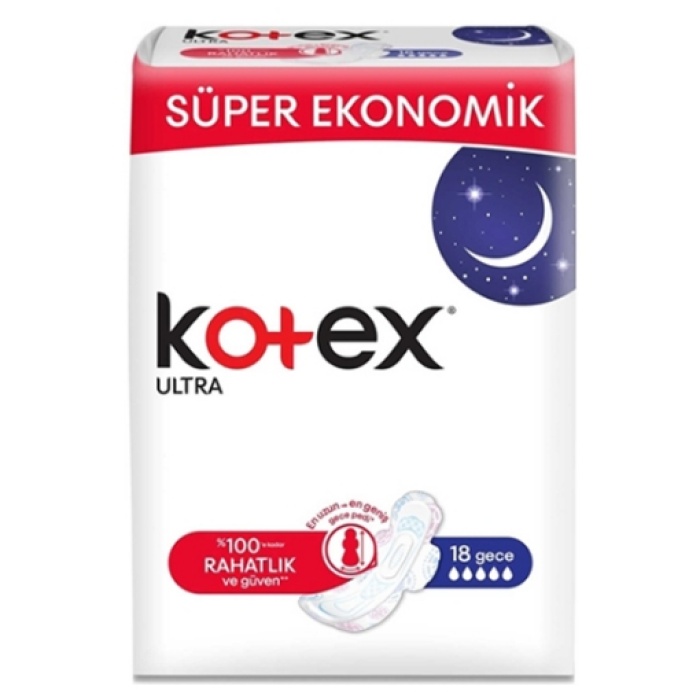 Kotex Ultra Dortlu Eko Gece 15-li