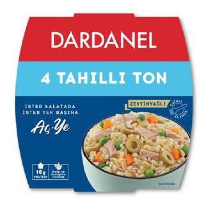 Dardanel 4 Tahıllı Ton Balığı 160 Gr.