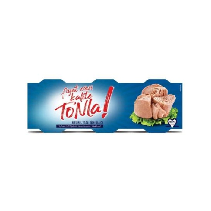 Tonla Ton Balığı 3x75 Gr.