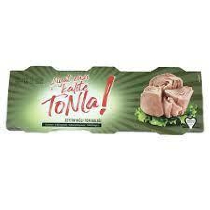 Tonla Zeytinyağlı Ton Balığı 3x75 Gr. (2li)