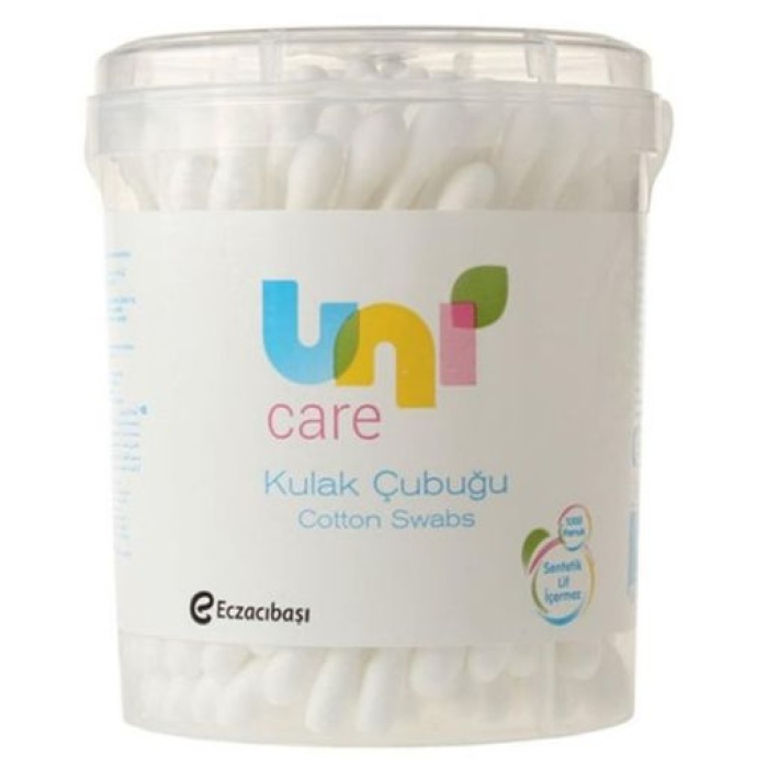 Uni Care Kulak Temizleme Pamuğu 100lü (6lı)