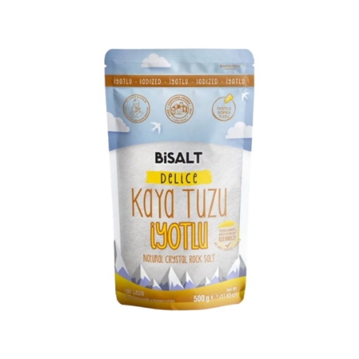 Bisalt Delice Kaya Tuzu İyotlu 500 Gr.