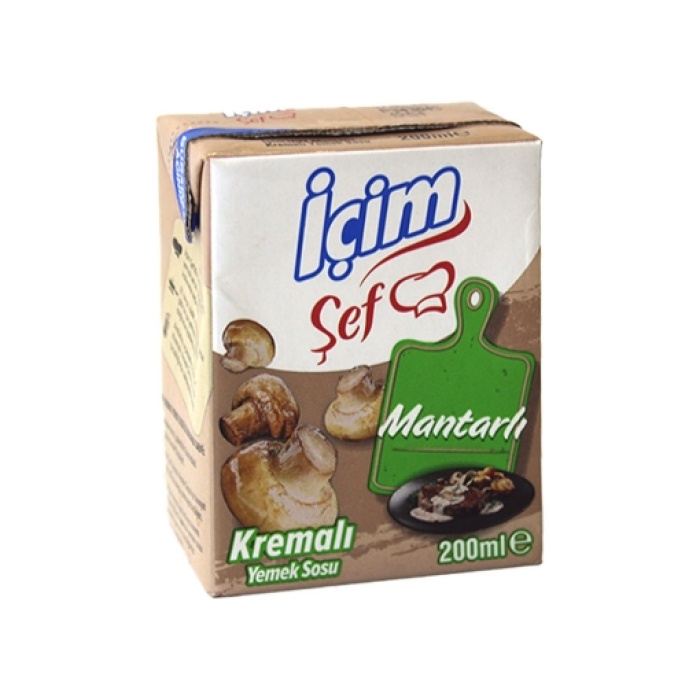 İçim Şef Krema Mantarlı 200 ml.