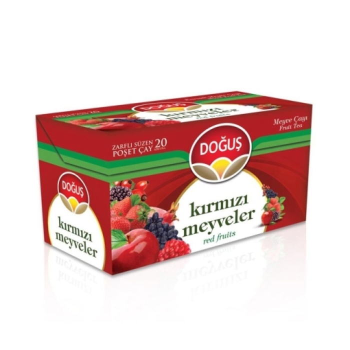 Doğuş Kırmızı Meyveler Bitki Çayı 20li 40 Gr. (6lı)