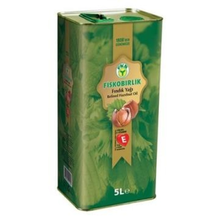 Fiskobirlik Fındık Yağı Tnk 5 Lt. (6lı)