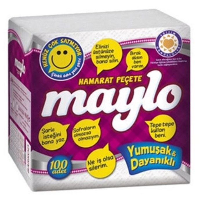 Maylo Peçete 100-lü (6lı)