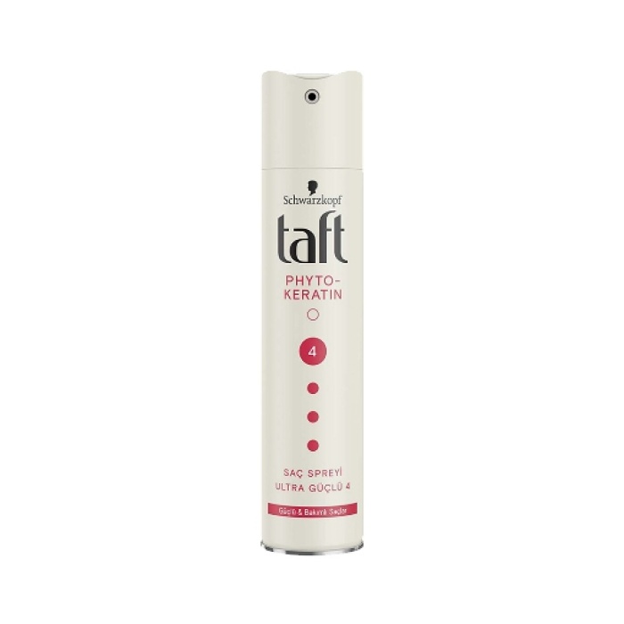 Taft Saç Spreyi 250 ml. Keratin (12li)