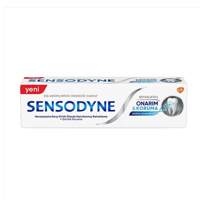 SENSODYNE DIS MAC.75 ML.ONARIM&KORUMA BEYAZLATICI (2li)