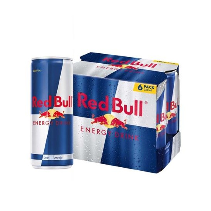 Red Bull Enerji İçeceği 6x250 ml. (4lü)