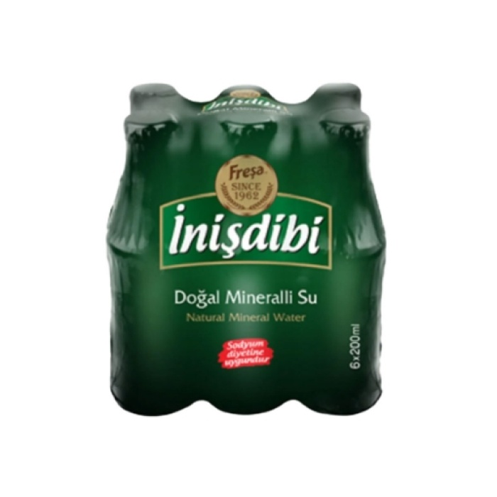 Freşa İnişdibi Sade Maden Suyu 6x200 ml. (24lü)