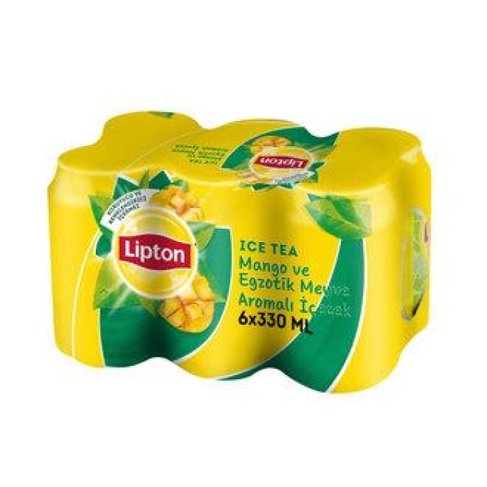 Lipton Ice Tea Mango Kutu 6x330 ml.