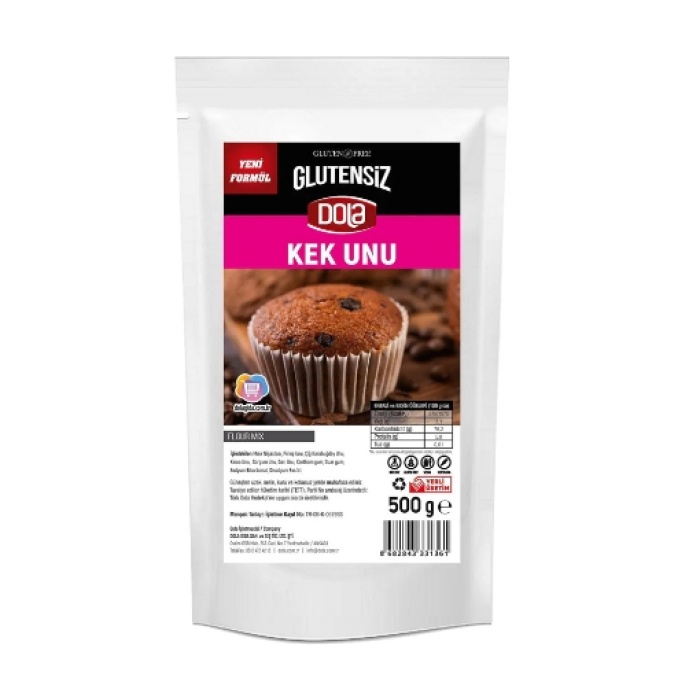 Dola Glutensiz Kek Unu 500 Gr. (2li)