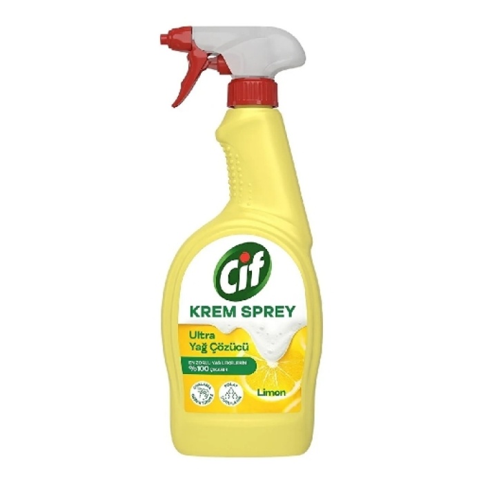Cif Krem Sprey Limon 750 ml. (12li)