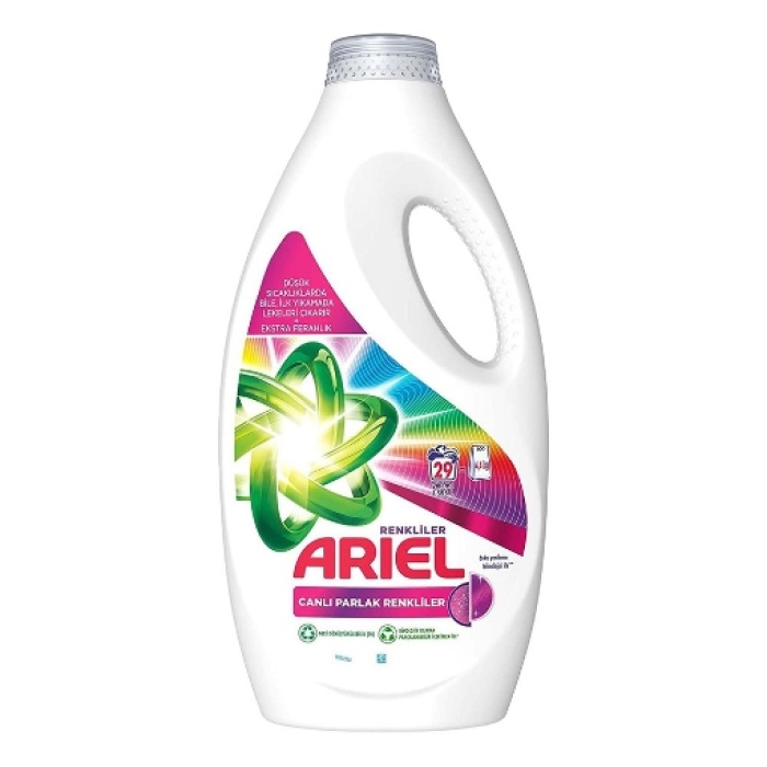 Ariel Matik Sıvı Deterjan 1595 ml. Renkli 29W (24lü)