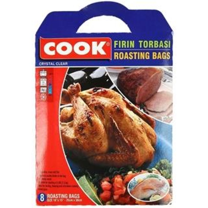 Cook Fırın Torbası Standart Boy 8li