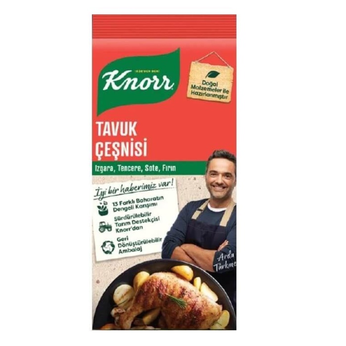 Knorr Tavuk Çeşnisi 60 Gr.