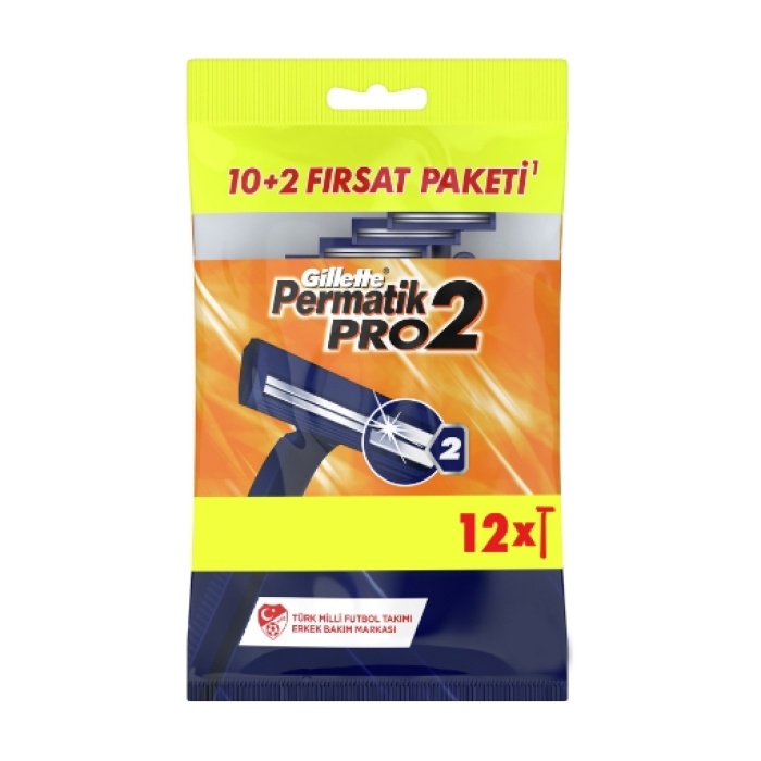 Gillette Permatik Pro-2 10lu Poşet