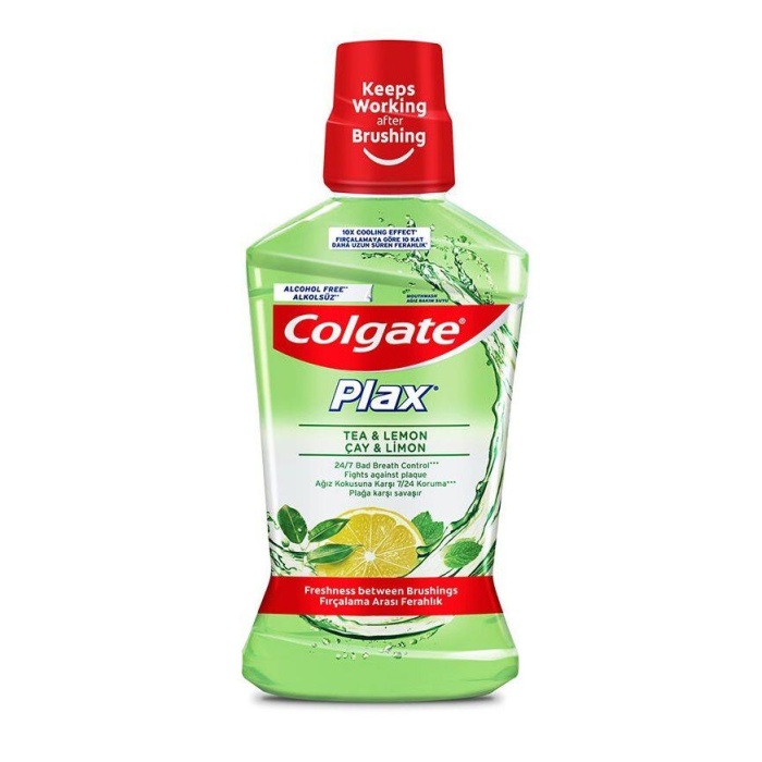 COLGATE A.BAKIM SUYU PLAX 500 ML.CAY&LIMON (2li)