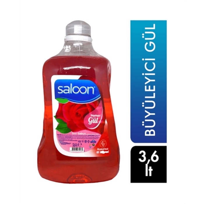 Saloon Sıvı Sabun 3,6 Lt. Büyüleyici Gül