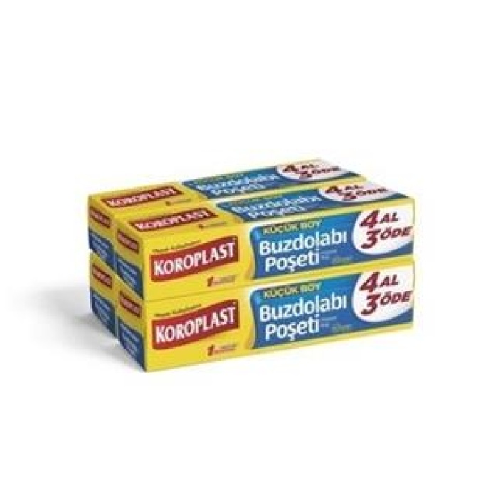 Koroplast Buzdolabı Poşeti 3+1 Küçük 40lı (2li)