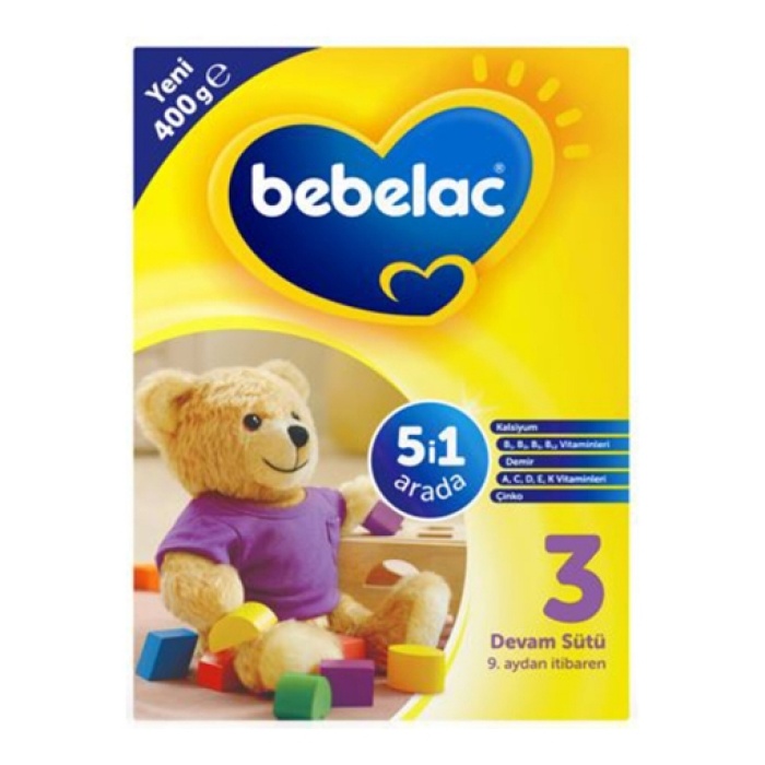 Bebelac 3 400 Gr. (4lü)