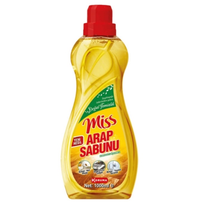 Miss Arap Sabunu 1 Lt. Sıvı (6lı)