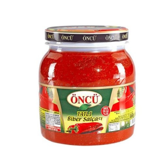 Öncü Biber Salçası Tatlı 1650 Gr. (12li)