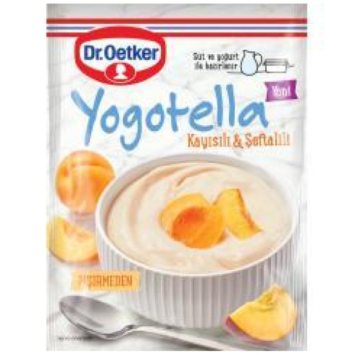 Dr. Oetker Yogotella Kayısılı Şeftalili 77 Gr.