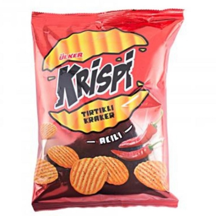 Ülker Krispi Tırtıklı Kraker Acılı 45 Gr. (24lü)