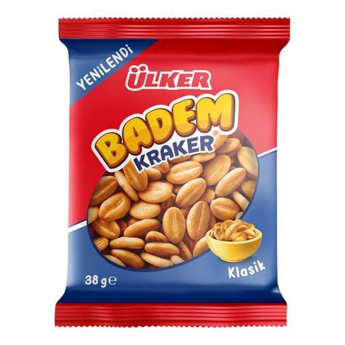 Ülker Badem Kraker 38 Gr. (4lü)