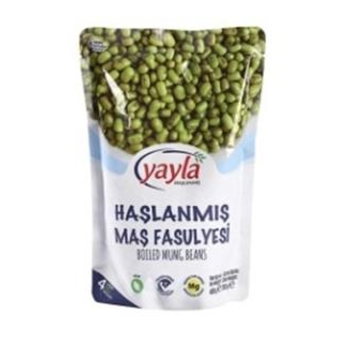 Yayla Gurme Haşlanmış Maş Fasülye 400 Gr. (4lü)