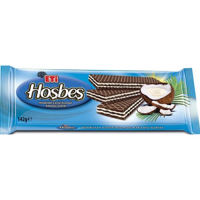 Eti Hoşbeş HindistanCevizli 142 Gr. (24lü)