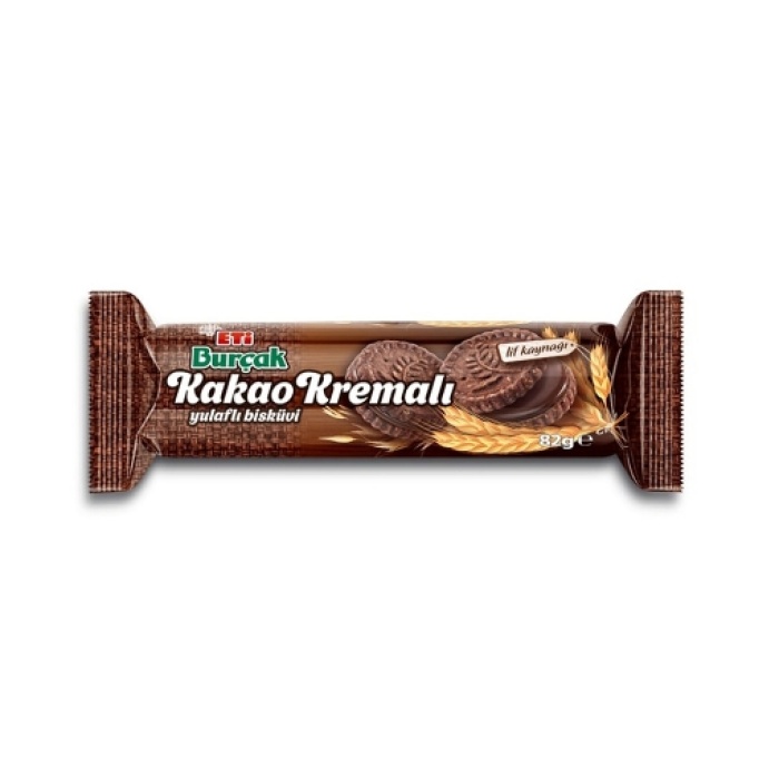 ETI BURCAK KAKAO KREMALI 82 GR (6lı)