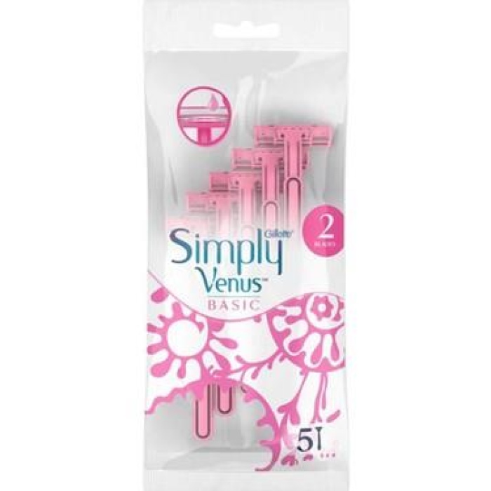 Gillette Venüs Simply-2 Basic 5li Poşet (12li)