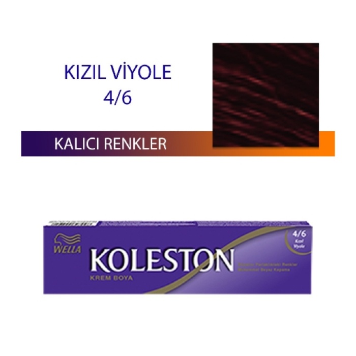 Koleston Tüp Saç Boyası Viyole 4/6