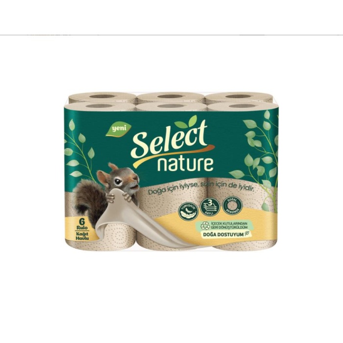 Select Nature Kağıt Havlu 6lı (2li)