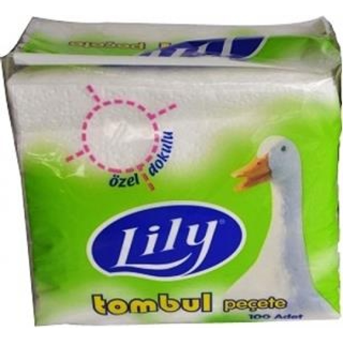 Lily Tombul Peçete 100lü (6lı)