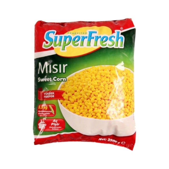 Superfresh Mısır 2500 Gr. (2li)