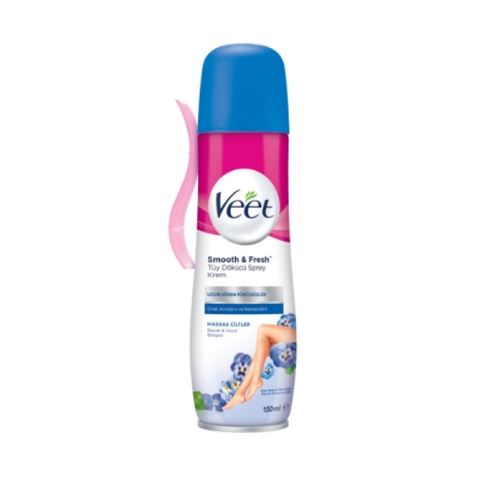 Veet Tüy Dökücü Krem Sprey 150ml Hassas (4lü)