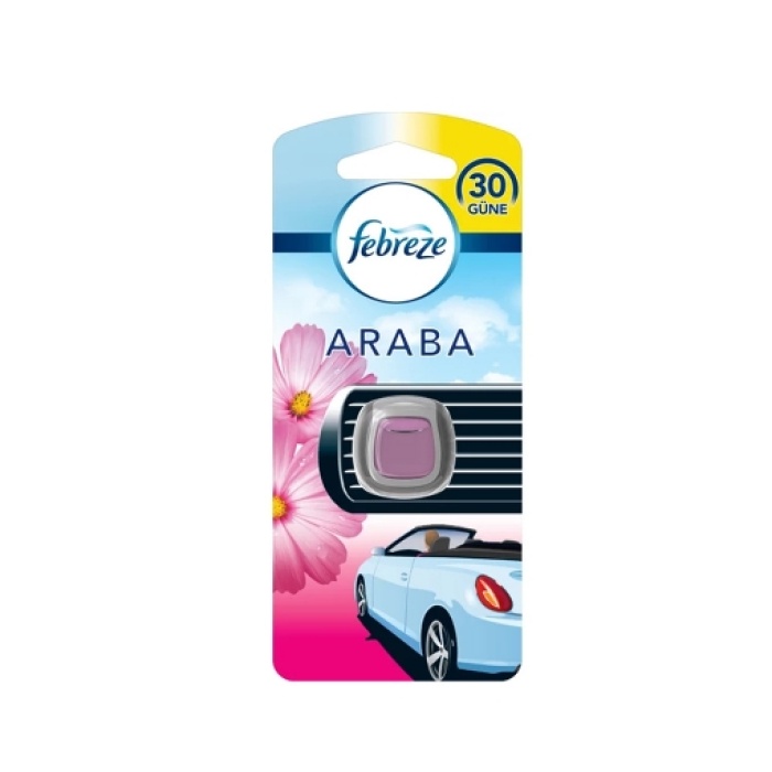 Febreze Araba Kokusu 2 ml. Bahar Çiçekleri (6lı)