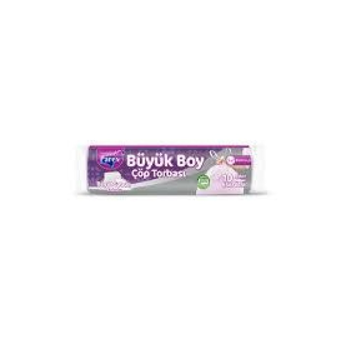 Parex Çöp Torbası Büzgülü Büyük Beyaz Sabun Kokulu 10lu (6lı)