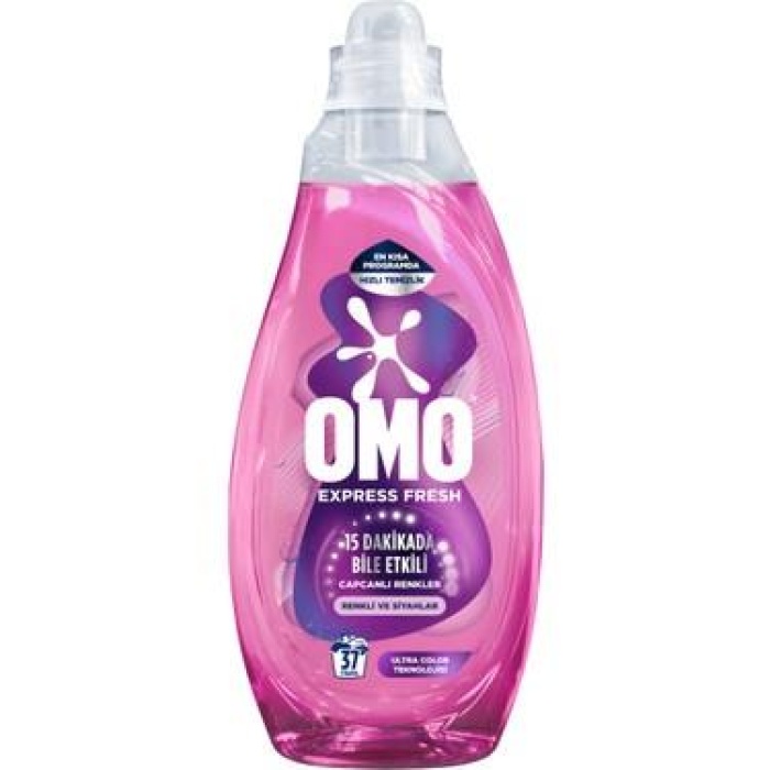 Omo Express Fresh Sıvı Deterjan 1480 ml. Canlı Renkler 37W