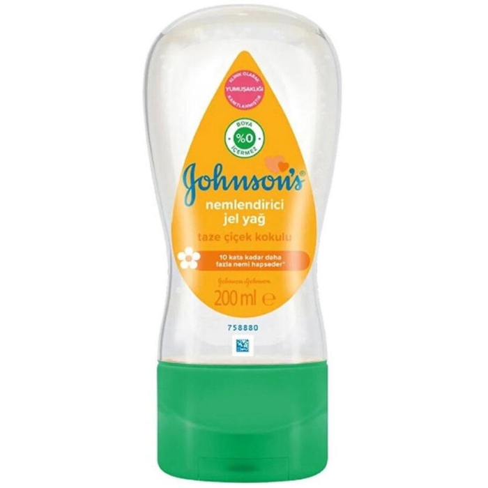 Johnsons Bebek Yağı Jel 200 ml. Taze Çiçek (24lü)
