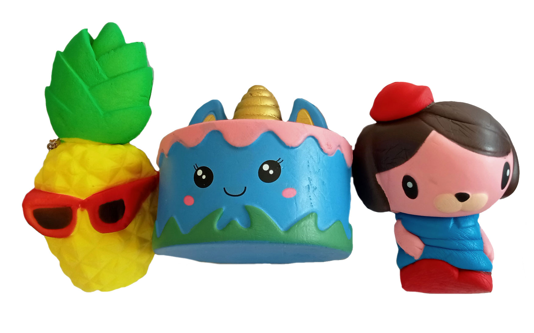 (3 Adet ) Büyük Boy Squishy Dev Sukuşi