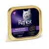 REFLEX ALU TRAY KONSERVE BİFTEK&AV HAYVANLI JELLY 32li