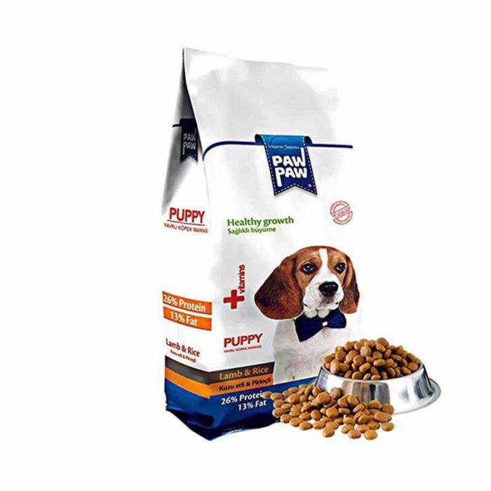 Paw Paw Kuzu Etli Yavru Köpek Maması 3 Kg