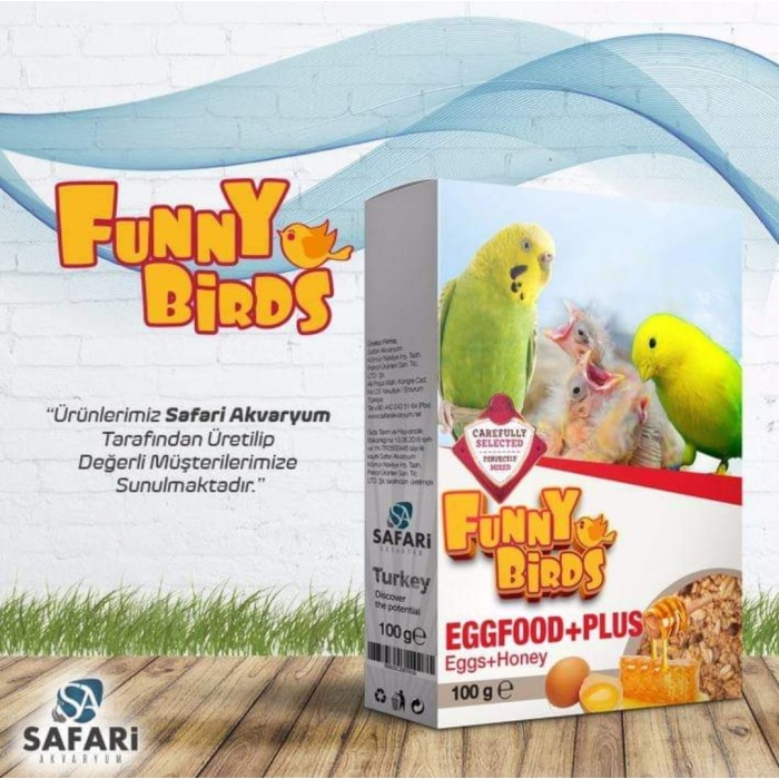 Funny Birds Kuş Maması 100 gr. 10lu